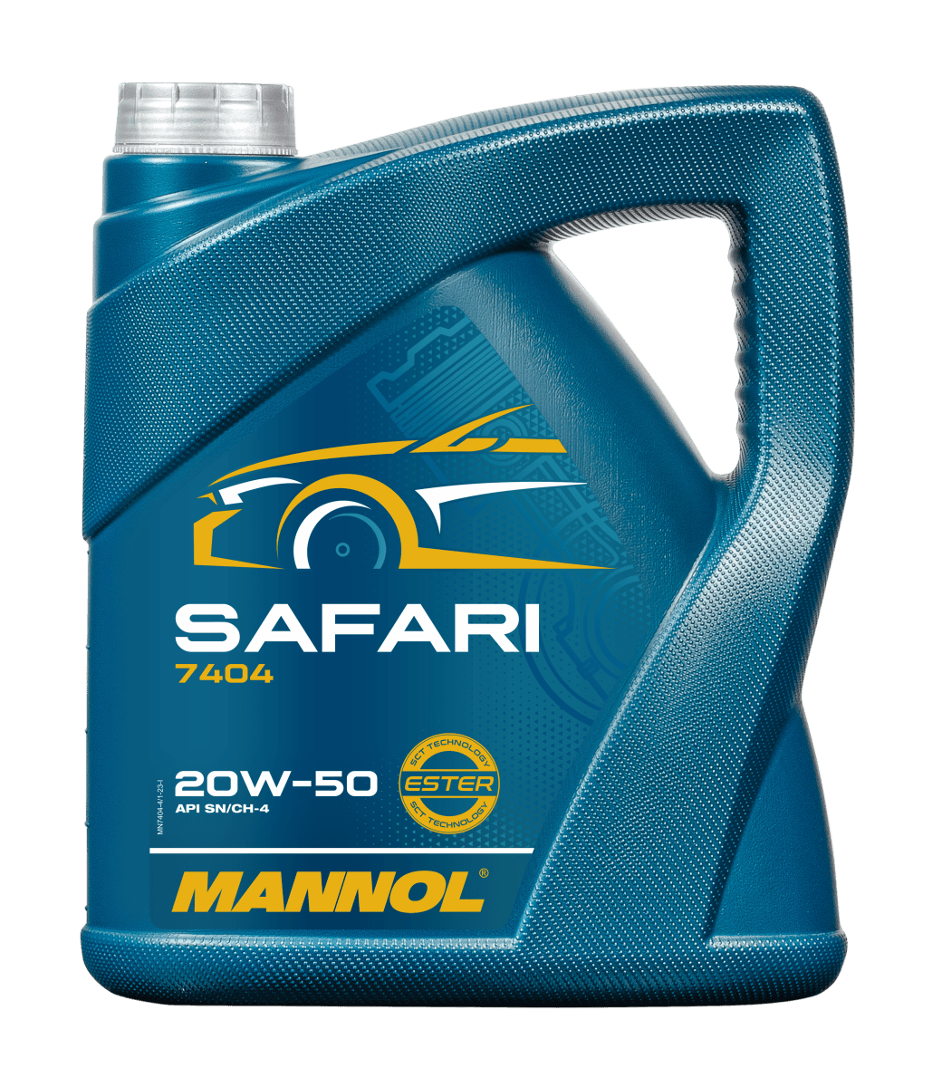 7404-4 SAFARI 20W-50 4L