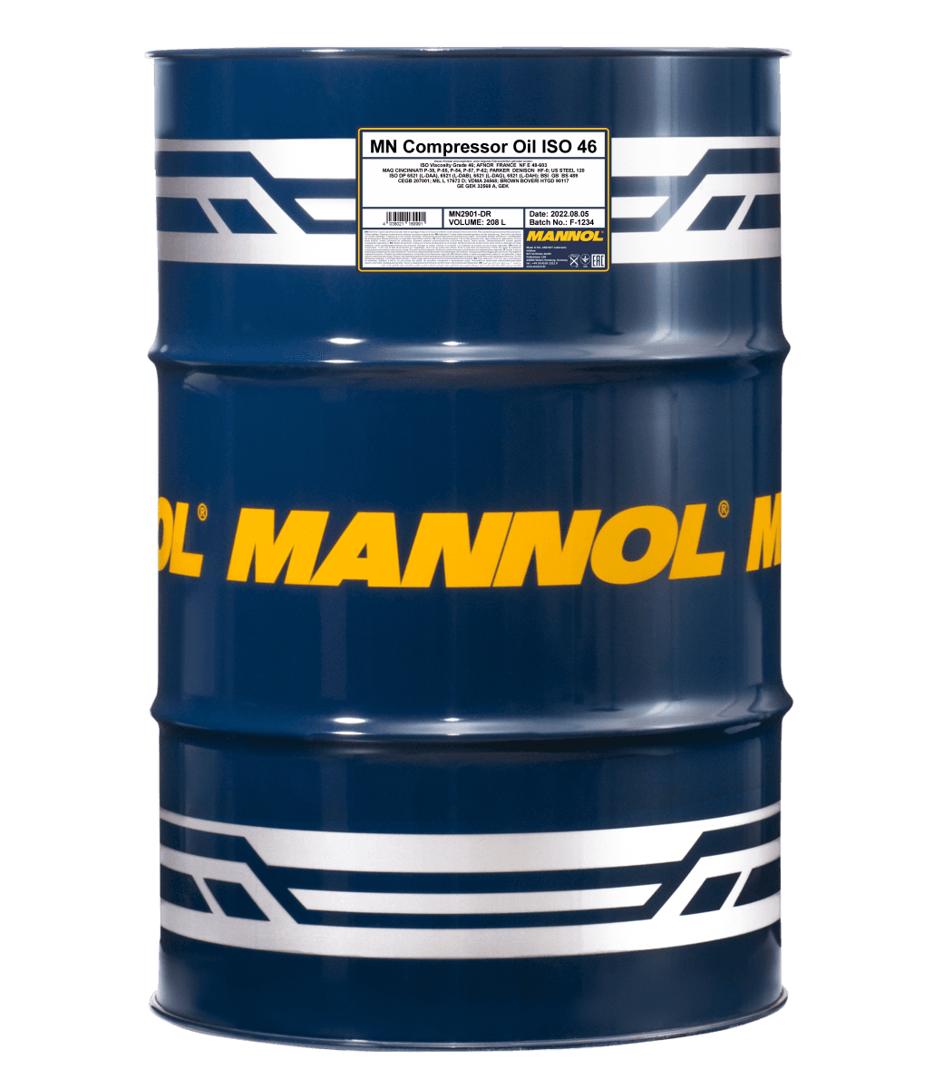 2901-DR Compressor Oil ISO 46 208L