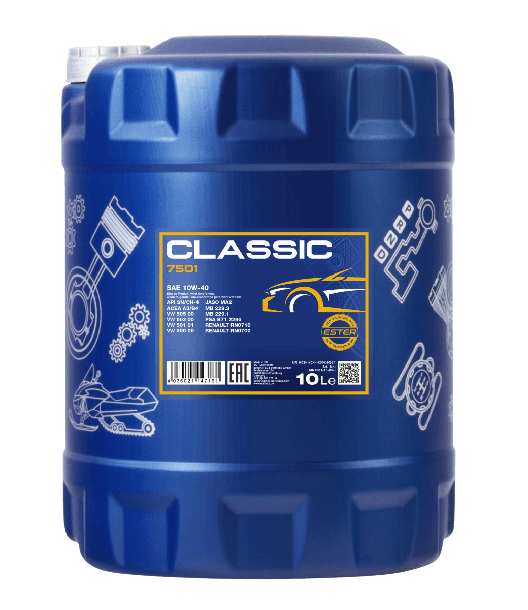 7501-10 CLASSIC 10W-40 10L