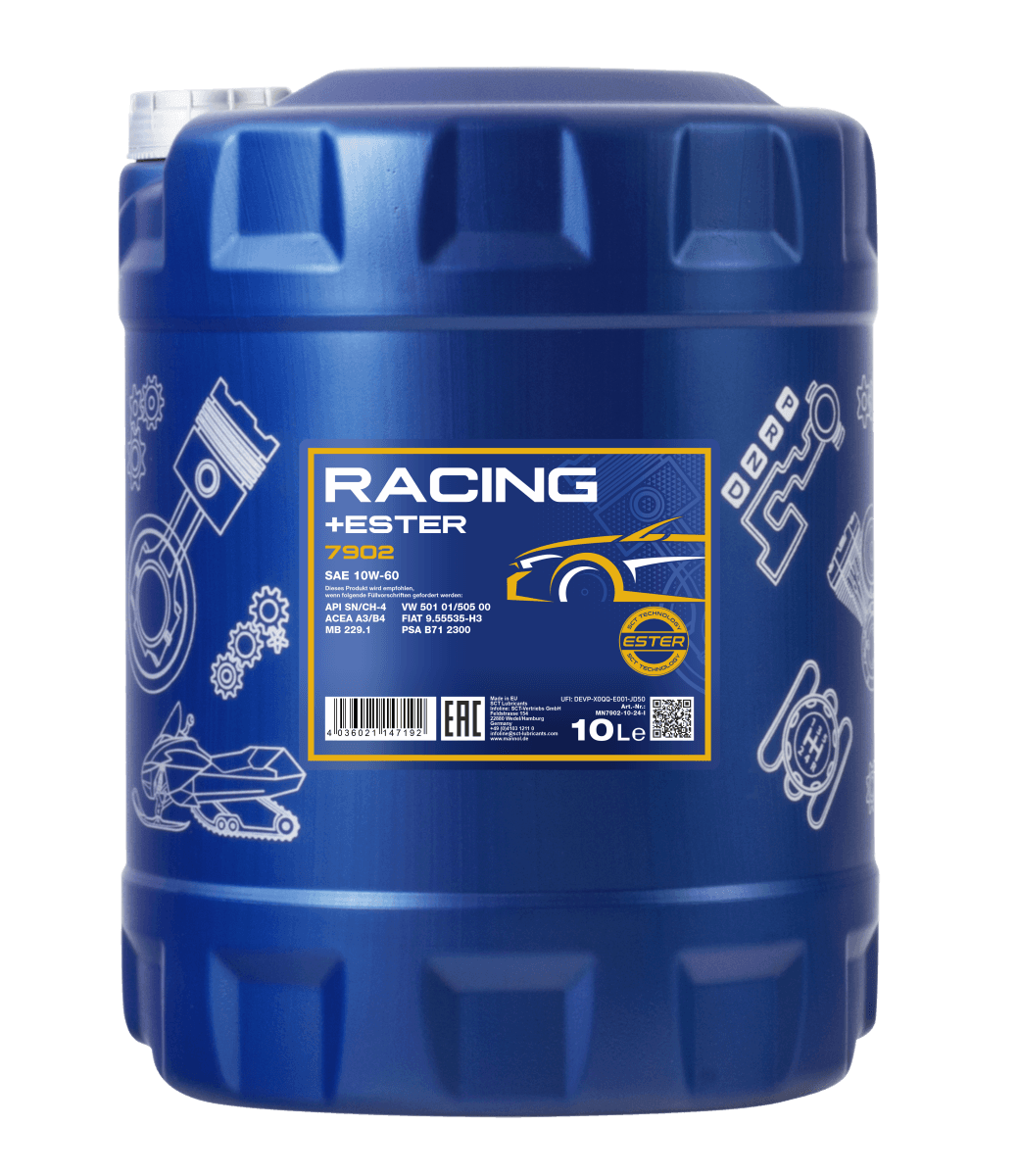 7902-10 RACING+ESTER 10W-60 10L