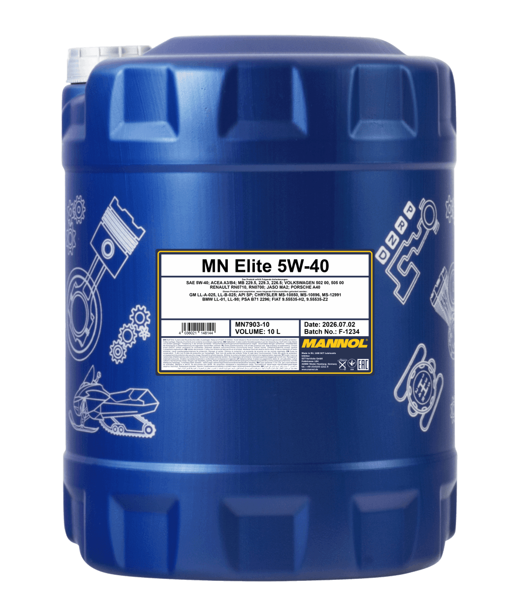 7903-10 ELITE 5W-40 10L