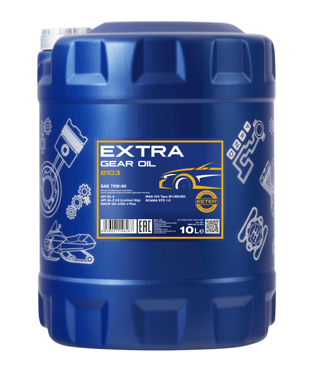 8103-10 EXTRA GETRIEBEOEL 75W-90 10L
