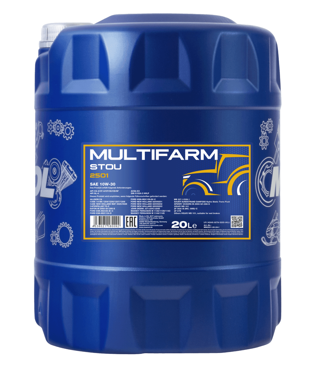 2501-20 MULTIFARM STOU SAE 10W-30 20L