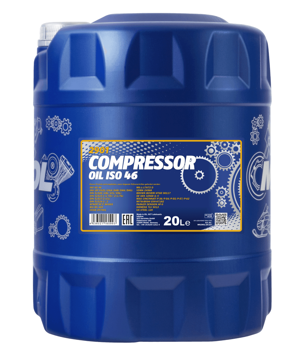 2901-20 Compressor Oil ISO 46 20L
