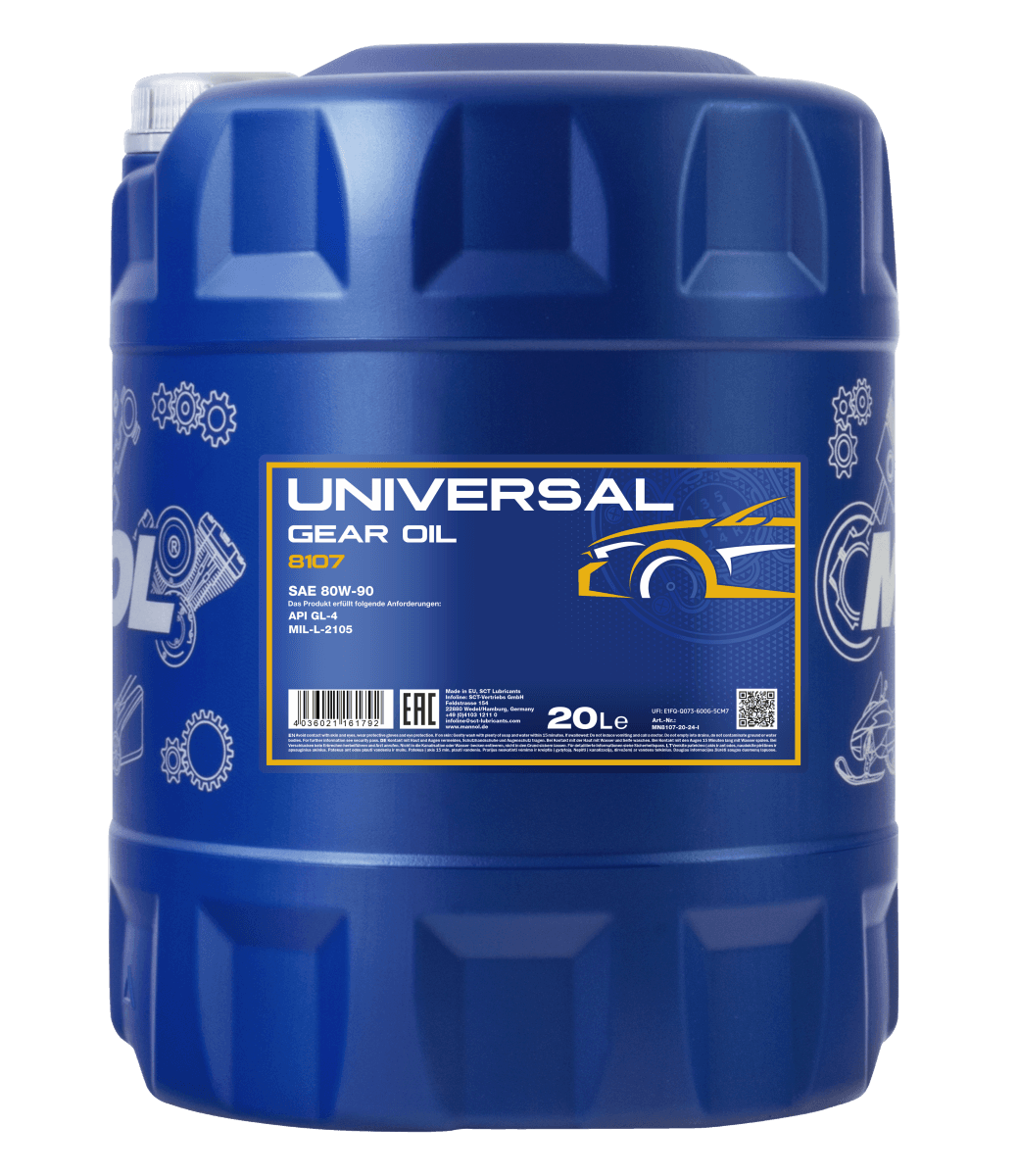 8107-20 UNIVERSAL GETRIEBEOEL 80W-90 20L