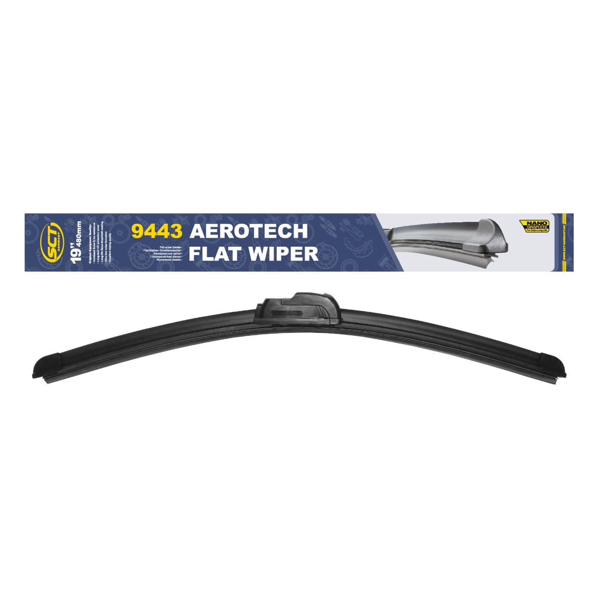 9443 (9454)  19'' 480mm Aerotech wiper blades