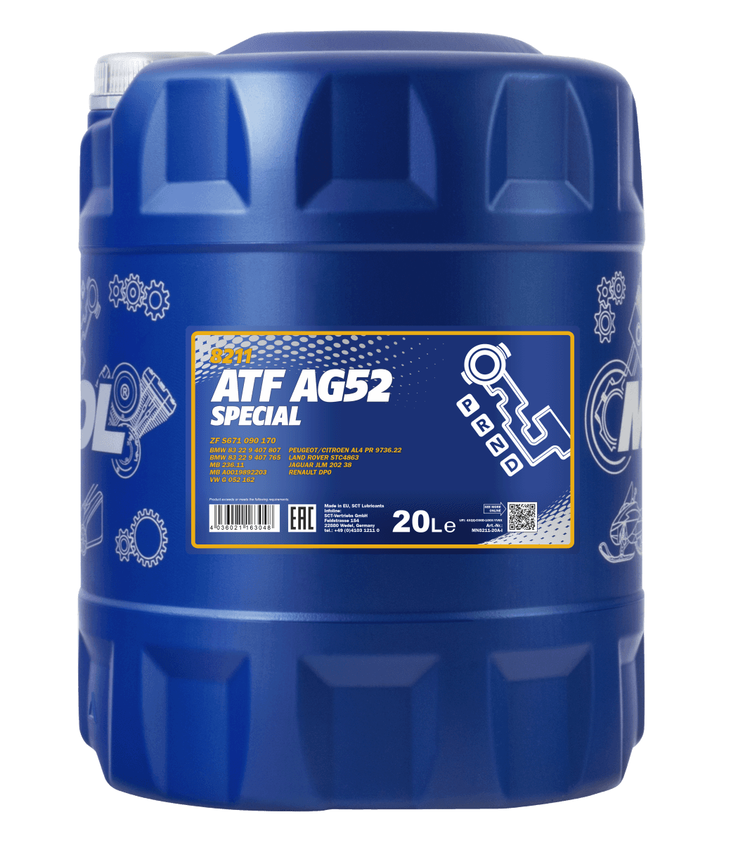 8211-20 ATF AG52 Automatic Special 20L