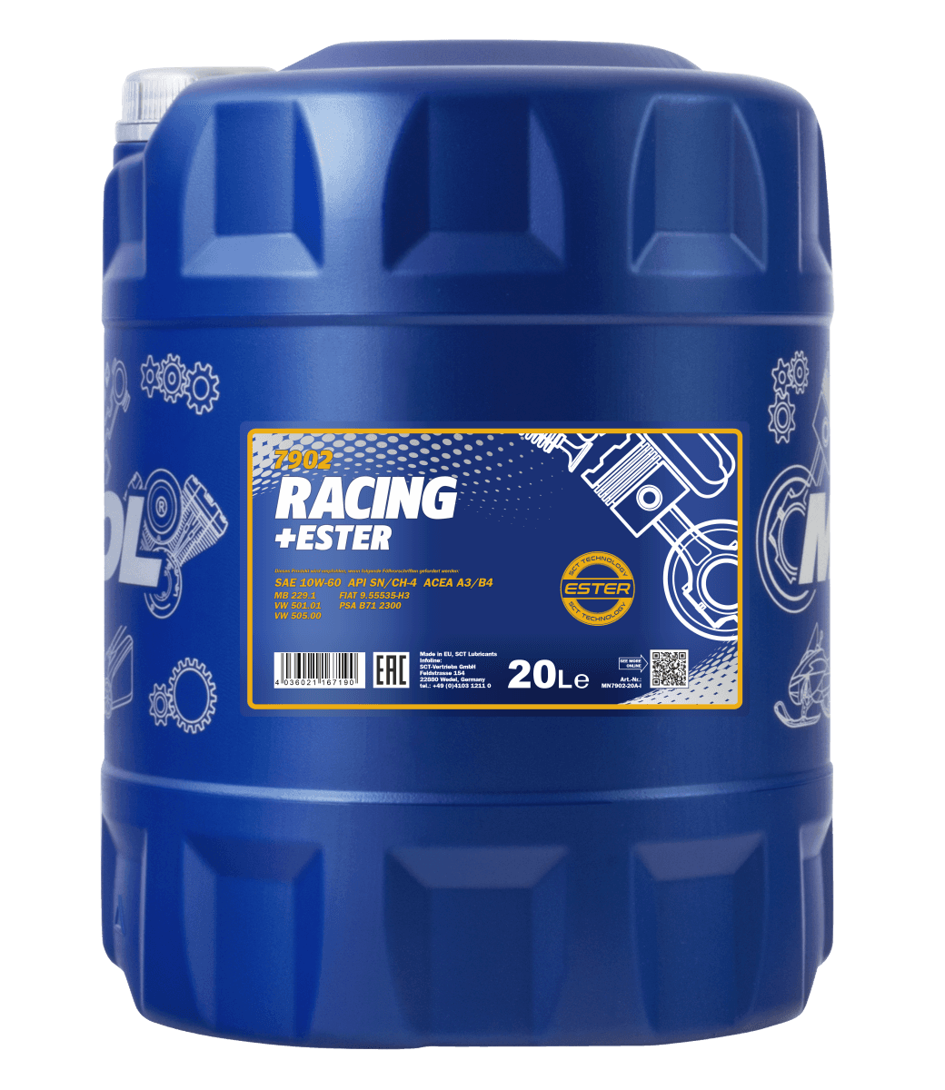 7902-20 RACING+ESTER 10W-60 20L