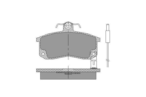 SP 216 PR Placute de frina