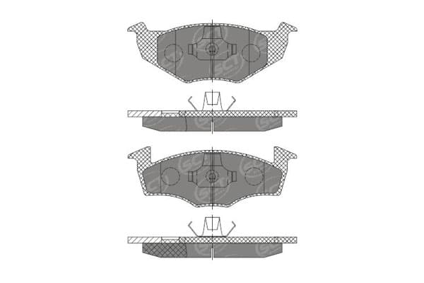 SP 227 PR Placute de frina