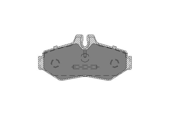 SP 233 PR Placute de frina