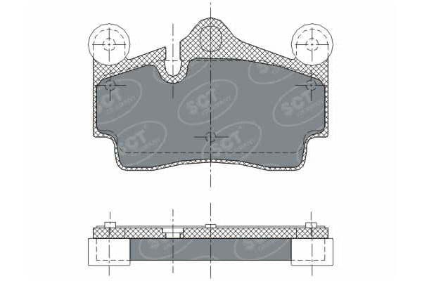 SP 276 PR Placute de frina