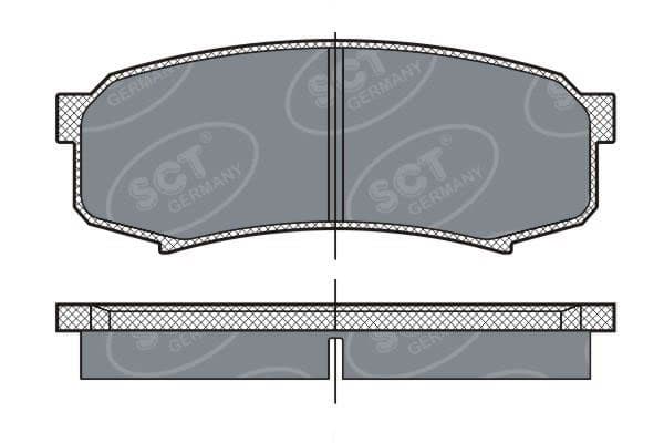 SP 279 PR Placute de frina