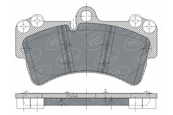 SP 280 PR Placute de frina
