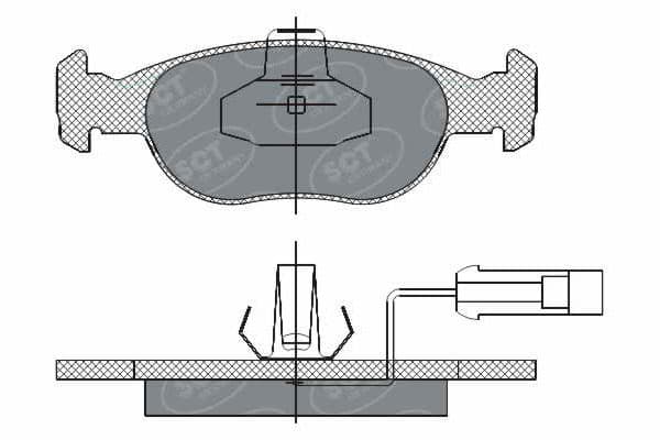 SP 291 PR Placute de frina