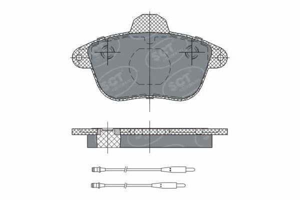 SP 295 PR Placute de frina