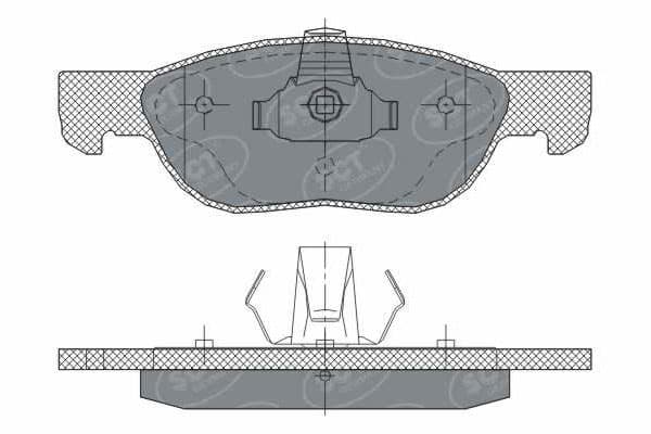 SP 296 PR Placute de frina