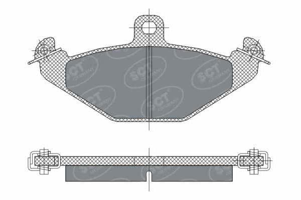 SP 298 PR Placute de frina
