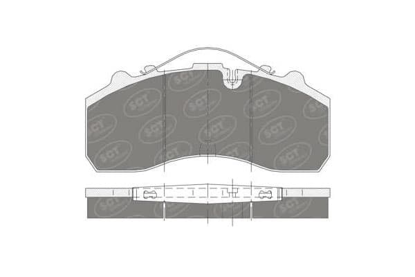 SP 305 PR Placute de frina