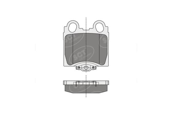 SP 345 PR Placute de frina