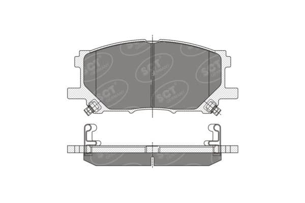 SP 348 PR Placute de frina