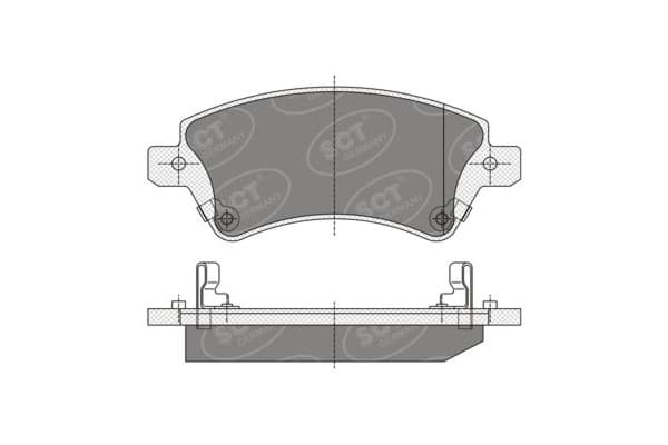 SP 351 PR Placute de frina
