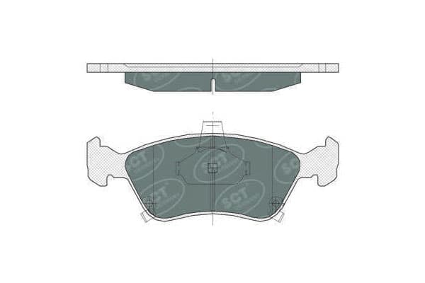 SP 362 PR Placute de frina