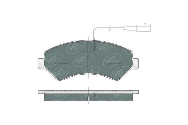 SP 387 PR Placute de frina