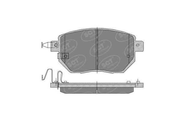 SP 392 PR Placute de frina