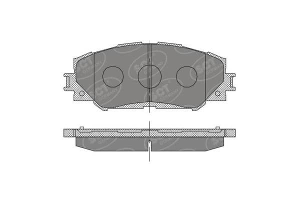 SP 398 PR Placute de frina