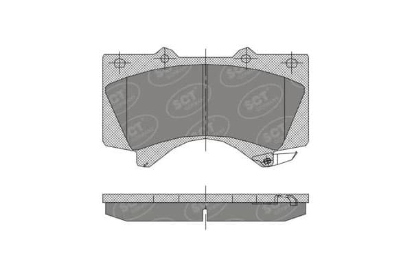 SP 400 PR Placute de frina