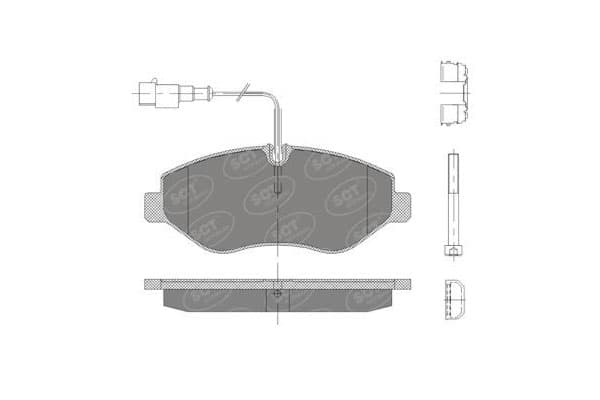 SP 416 PR Placute de frina