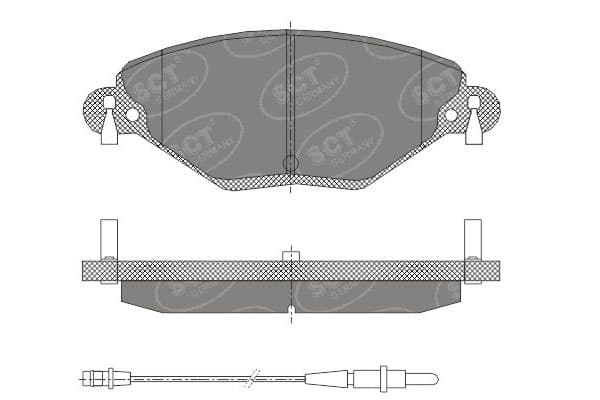 SP 421 PR Placute de frina