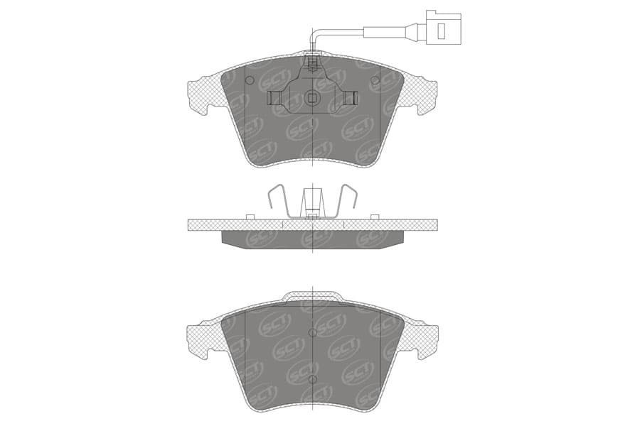 SP 434 PR Placute de frina