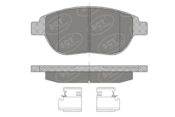 SP 435 PR Placute de frina