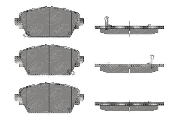 SP 442 PR Placute de frina