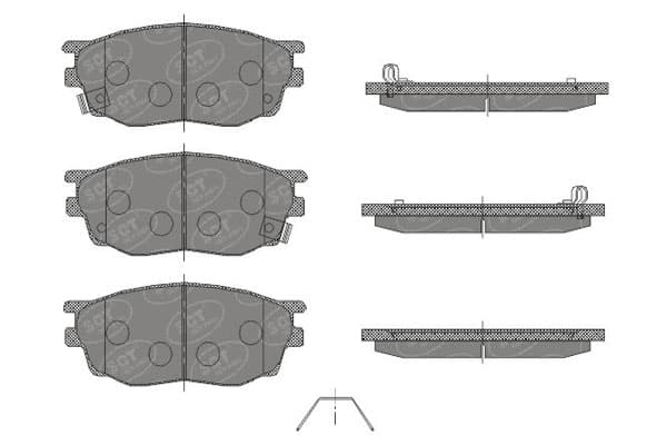 SP 443 PR Placute de frina