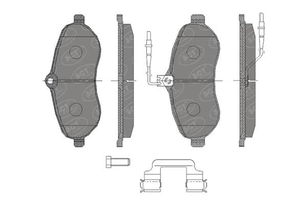SP 457 PR Placute de frina
