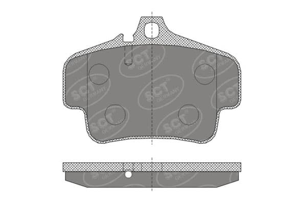 SP 462 PR Placute de frina