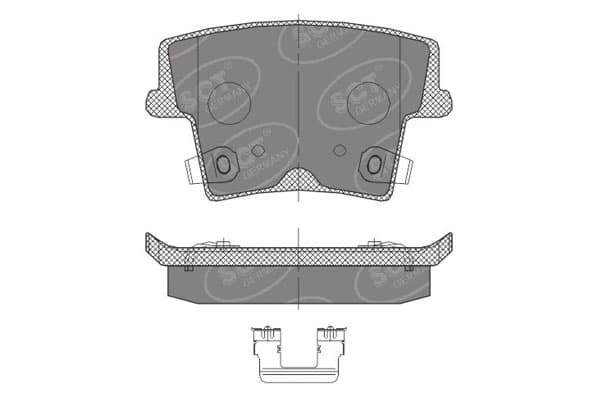 SP 464 PR Placute de frina