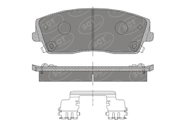 SP 465 PR Placute de frina