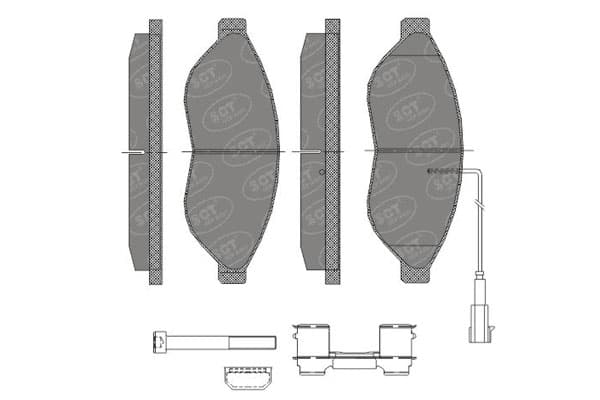 SP 477 PR Placute de frina