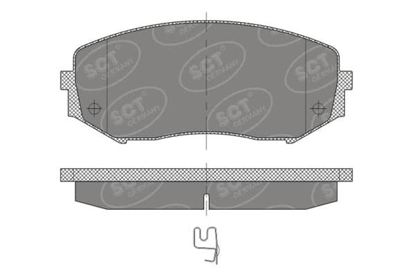 SP 482 PR Placute de frina