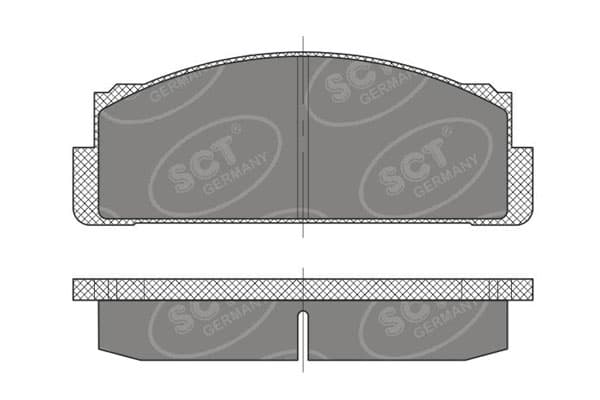 SP 486 PR Placute de frina