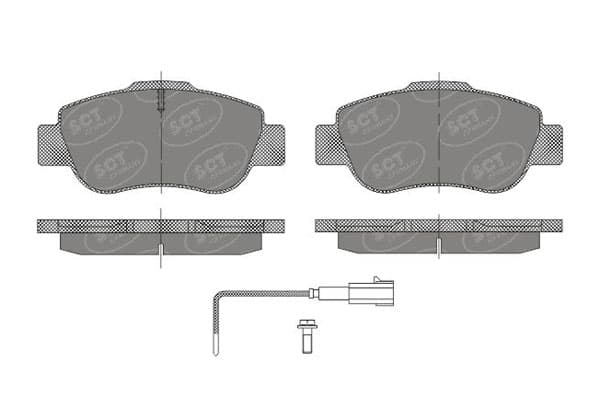 SP 487 PR Placute de frina