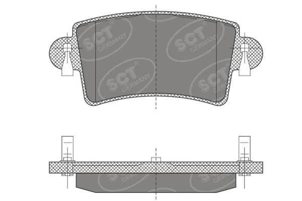 SP 496 PR Placute de frina