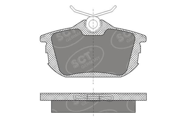 SP 608 PR Placute de frina