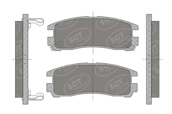 SP 651 PR Placute de frina