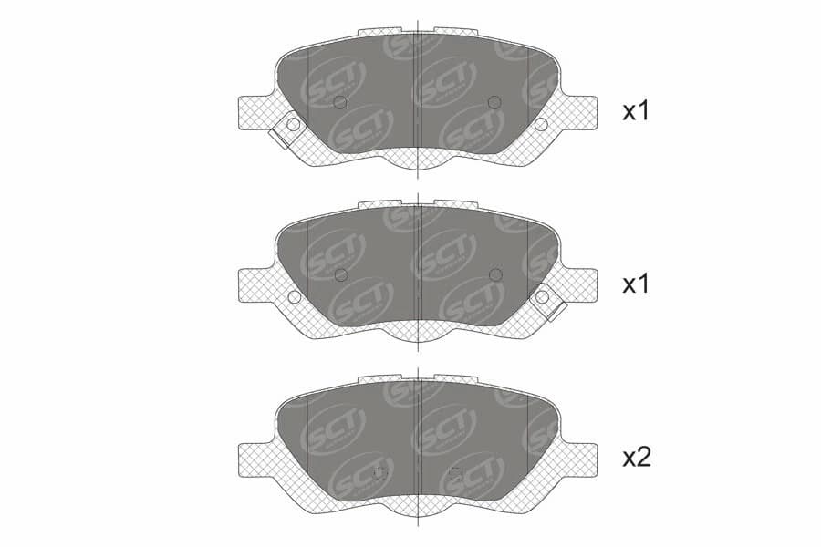 SP 704 PR Placute de frina