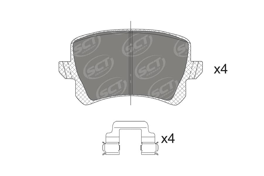 SP 708 PR Placute de frina